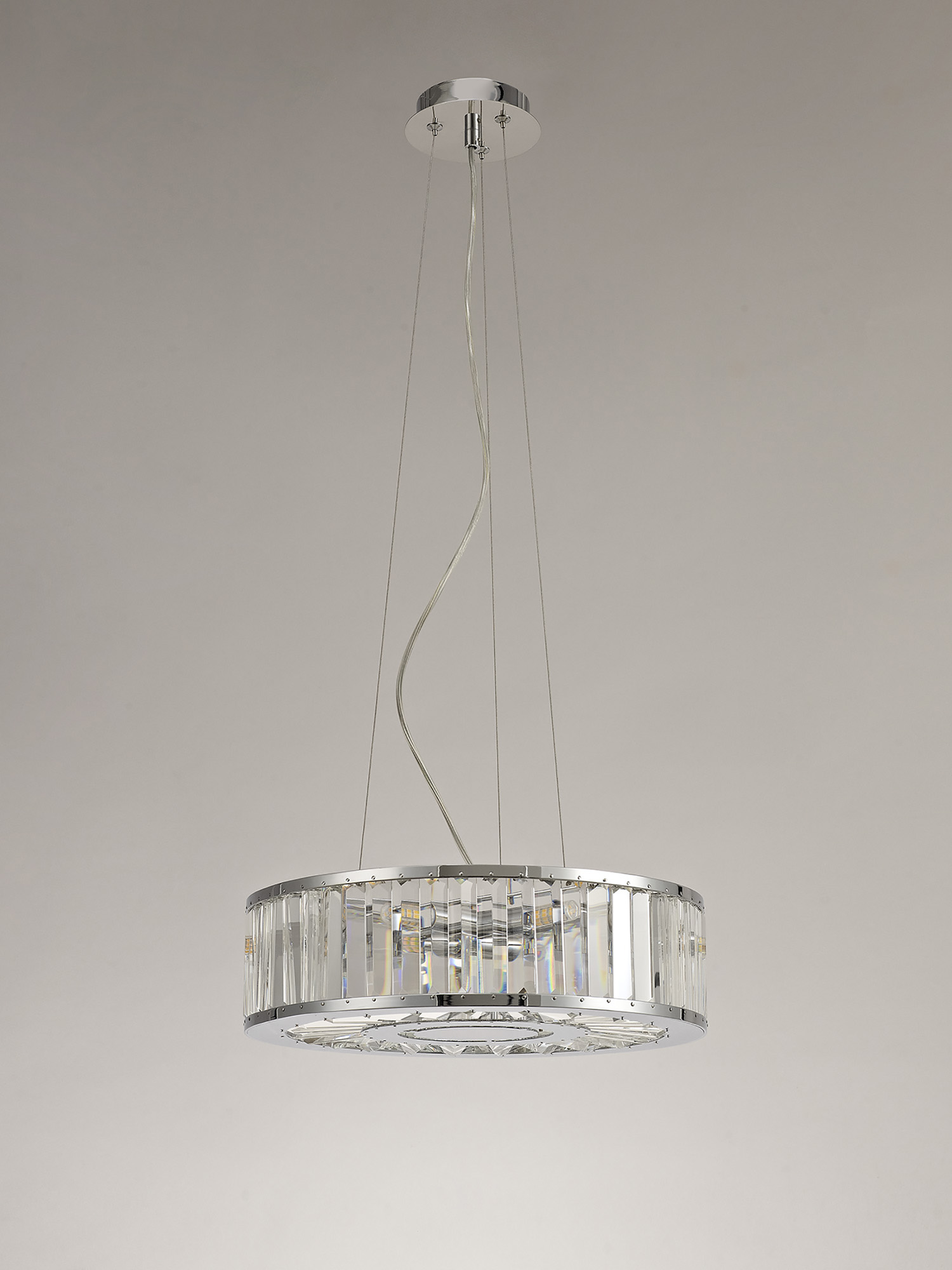 Torre Crystal Ceiling Lights Diyas Ringed & Square Crystal Fittings Torre Crystal Ceiling Lights Diyas Ringed & Square Crystal Fittings